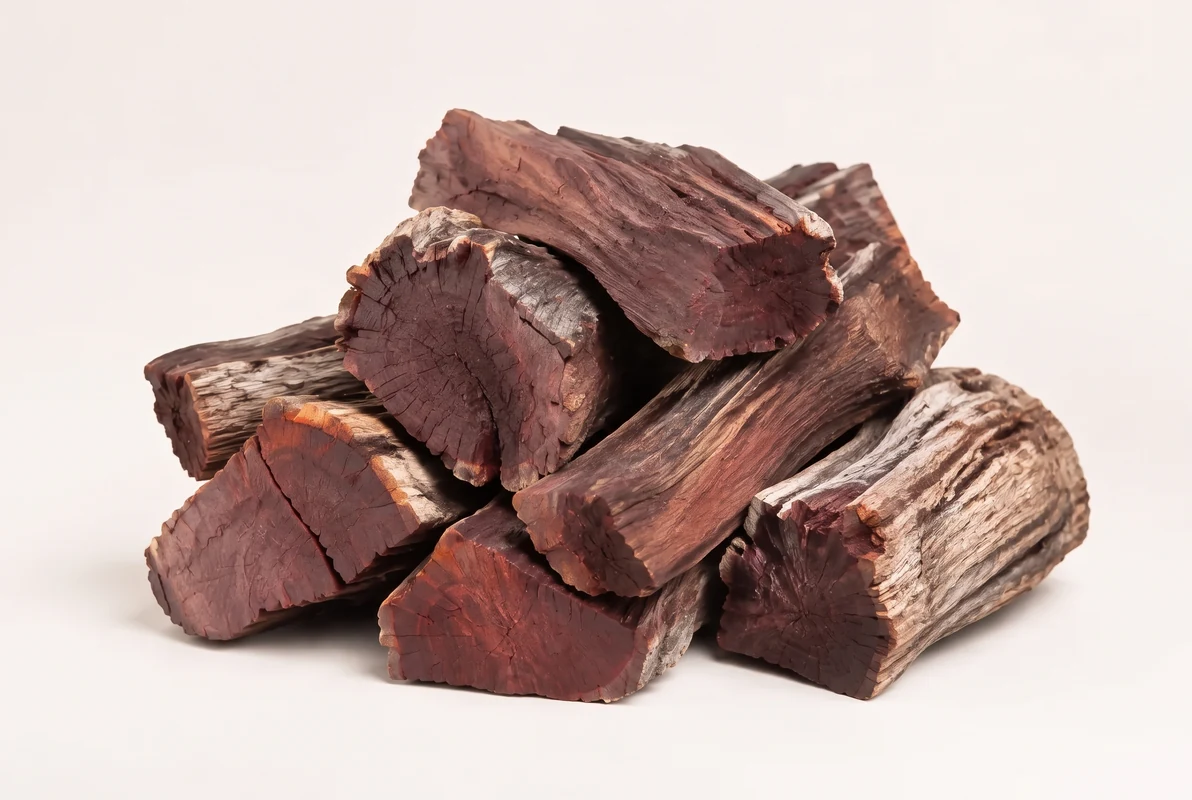 Illustrative studio concept of firewood